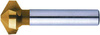 Pogłębiacz stożkowy HSS TiN, chwyt cylindryczny 120° 6,3mm FORMAT