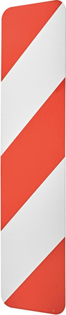 Znak drogowy 605-40 1000x250mm Słupek drogowy 2-str.