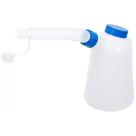 Pojemnik do wlewania z elastycznym króćcem zasysającym i pokrywką 1 l, BGS 9938