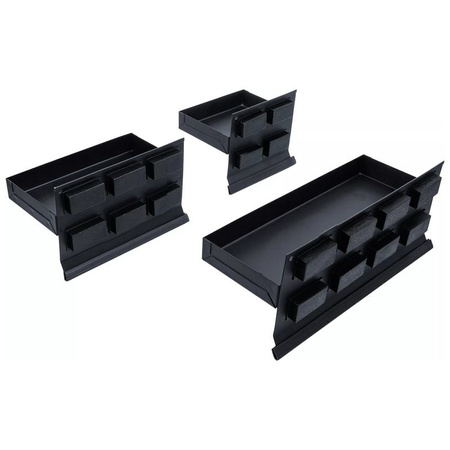 Zestaw półek magnetycznych 150 / 210 / 310 mm 3 szt., BGS 67150