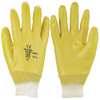Rękawiczki nitrylowe rozmiar 9 w kolorze żółtym