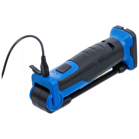 Akumulatorowa latarka przegubowa LED COB 5 W, BGS 85321