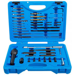 Zestaw do demontażu świec żarowych i naprawy gwintów M8, M10 41 szt., BGS 9565