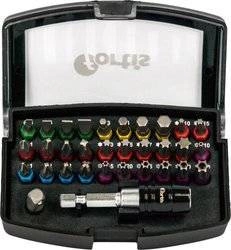 Zestaw bitów uchwyt szybkowymienny 32-cz. FORTIS