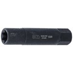 Długa nasadka klucza E20; napęd 22 mm, BGS 5246-E20