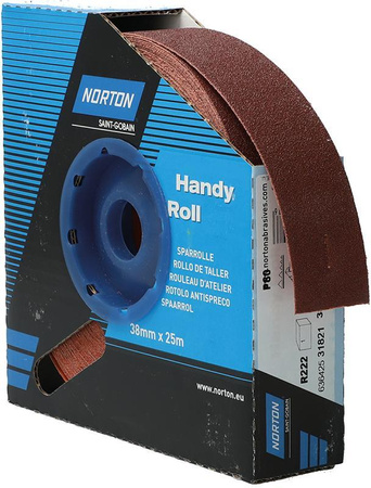 Taśma ścierna R222 Norton 38mm x 25m P80