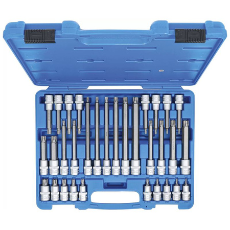 Zestaw 32 nasadek z bitem Torx Plus TPS20-70, napęd 12,5 mm (1/2"), BGS 5191