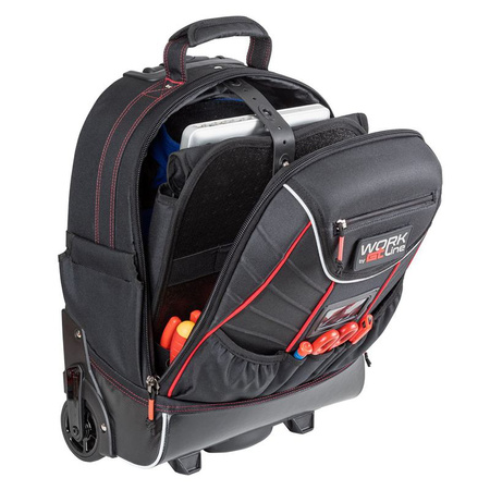 Wózek i plecak na narzędzia 2w1 z kółkami TOOL TROLLEY 01 R GT-LINE