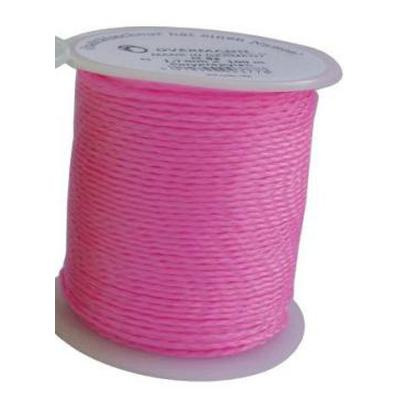 Sznurek PP fluorescencyjny, sznurek murarski 2,0mm 100m RÓŻOWY