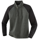 Bluza sweter 80481 rozmiar S ciemnozielony/czarny