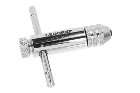 Uchwyt narzędziowy z grzechotką i oczkiem centrującym M3-M10, Gedore 8551 TGZ-1, 3126331