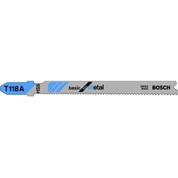 Brzeszczot do wyrzynarki T 118 A, 5 szt. w opakowaniu Bosch