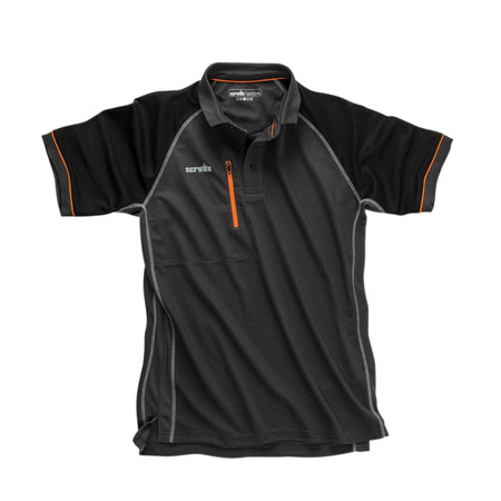 Koszulka robocza polo Trade Active, grafitowa, Rozmiar XXL, Scruffs T54443