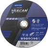 Tarcza tnąca Norton Vulca stal./Inox wypukła 230x6,4mm 22,23mm