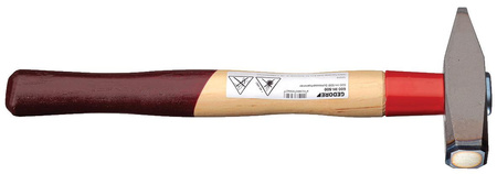 Młotek ślusarski ROTBAND-PLUS 500 g, trzonek hikorowy, Gedore 600 IH-500, 8584200