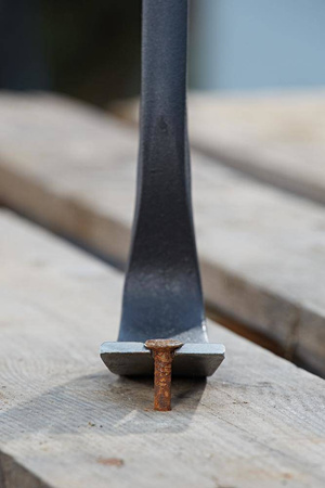 Gwoździownica 620mm owalna FORTIS