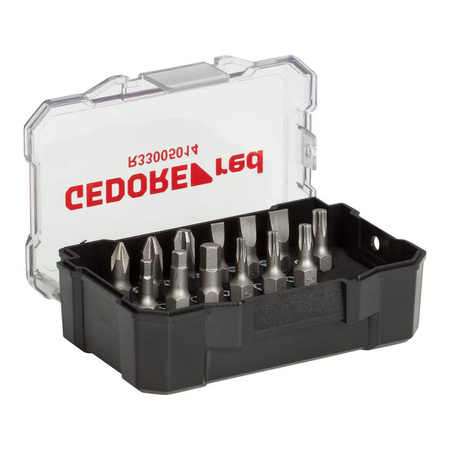 Zestaw bitów 1/4" PH+SL+T x +imbus z magnetycznym uchwytem, 14 elementów, GEDORE RED, R33005014