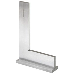 Kątownik warsztatowy ze stopką 400 x 265 mm stalowy DIN 875/1 FORTIS