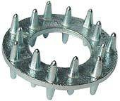 Kołki tarczowe wciskane EN 912 ocynk 115mm 25szt