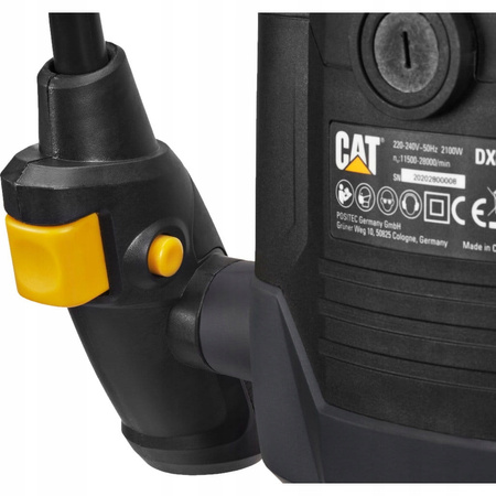 Frezarka górnowrzecionowa 2100W sieciowa 230V 0-60mm DX89 CAT