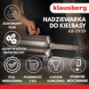 Nadziewarka do kiełbas, pojemność 5kg, pozioma, stal nierdzewna, Klausberg, KB-7929