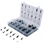 Zestaw zatrzasków do samochodów dla VW, Audi, Volvo, Chrysler, Ford, Mercedes-Benz 350 szt., BGS 9045