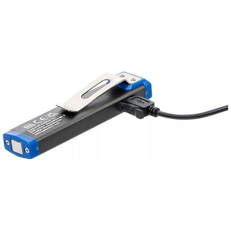 Aluminiowa mini lampa ręczna COB-LED, BGS 85350