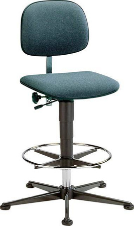 Tapicerka materiałowa do krzesła Sintec niebieska