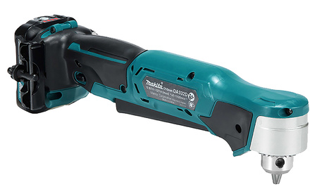 Akumulatorowa wiertarka kątowa 10,8 V bez akumulatora i ładowarki Makita DA332DZ