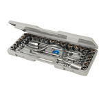Zestaw nasadek metryczno/imperialnych 1/2" z grzechotką, 42 elem., 42 elementy, Silverline SS39