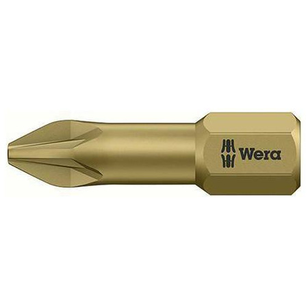Bit krzyżakowy Pozidriv PZ1 x 25 mm bardzo twardy Torsion 855/1 TH Wera