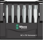 Zestaw bitów TORX® Bit-Check Universal 1 (Tx10, TX15, TX20, TX25, TX30, TX40) Wera