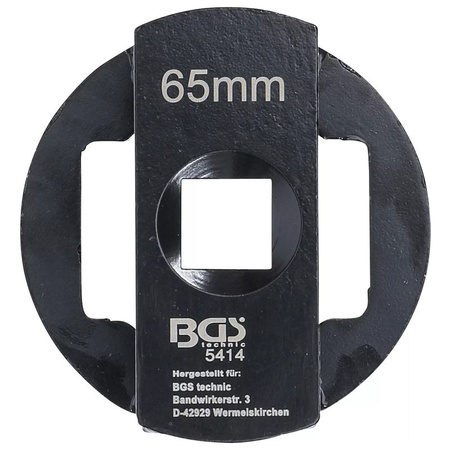 Klucz do nakrętek osi/kołpaków BPW 65 mm, BGS 5414