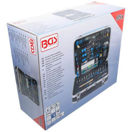 Pusta walizka z tworzywa ABS do BGS 15502, BGS 15502-1