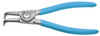 Zagięte szczypce do zewnętrznych pierścieni osadniczych 85-140mm Gedore 8000 AE 41, 2930749