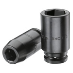 Długa nasadka udarowa 6-kątna 22 mm do zakrętarek i kluczy udarowych, napęd 3/4", Gedore K 32 L 22, 6283870