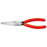Szczypce płaskie wydłużone z rękojeściami powlekanymi tworzywem sztucznym 160 mm KNIPEX
30 11 160