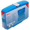 Zestaw 19 nasadek z bitem i kluczy nasadowych, profil E i profil T (Torx), napęd 12,5 mm (1/2"), BGS 5100