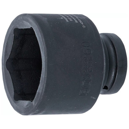 Nasadka udarowa sześciokątna 60 mm, 25 mm (1"), BGS 5860