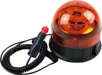 Lampa sygnnalizacyjna ostrzegawcza LED 12 / 24 V z magnesem pomarańczowa