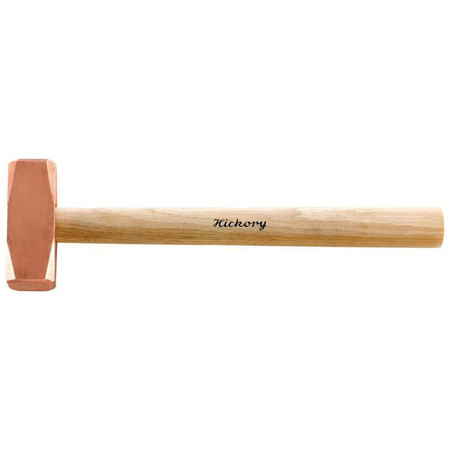 Mlotek miedziany 5000 g, trzonek hikowrowy