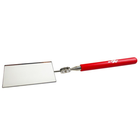 Lusterko inspekcyjne teleskopowe prostokątne 50x88 mm, uchwyt 750 mm PRAXER