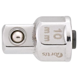 Adapter do końcówek wymiennych klucza nasadowego 10mm do 1/4" FORTIS