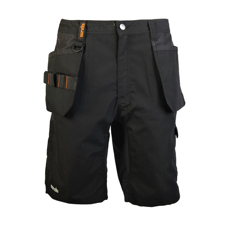 Szorty robocze Trade Flex, czarne, Rozmiar 38, Scruffs T54655