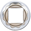 Dwunastokątna nasadka 19 mm; napęd 12,5 mm (1/2"), BGS 10639
