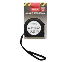 Miara zwijania 7,5 m x 25 mm PR-30-01 PRO