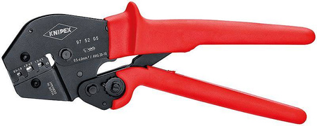 Szczypce dźwigniowe do zgniatania obsługiwane dwoma rękoma 0,5-6 mm² KNIPEX 97 52 05