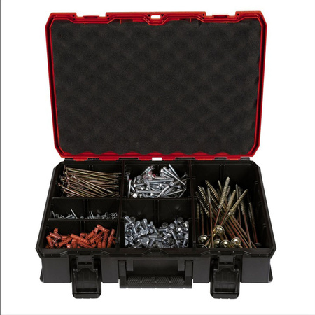 Systemowa walizka narzędziowa z przegródkami E-CASE S-F 49,5x17,4x37,8 cm EINHELL