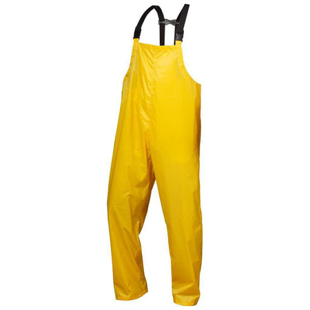 Spodnie ogrodniczki przeciwdeszczowe Ribe nylon/winyl rozmiar S żółte
