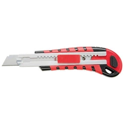 Nóż uniwersalny z magazynkiem, 6 ostrzy, 18mm FORMAT